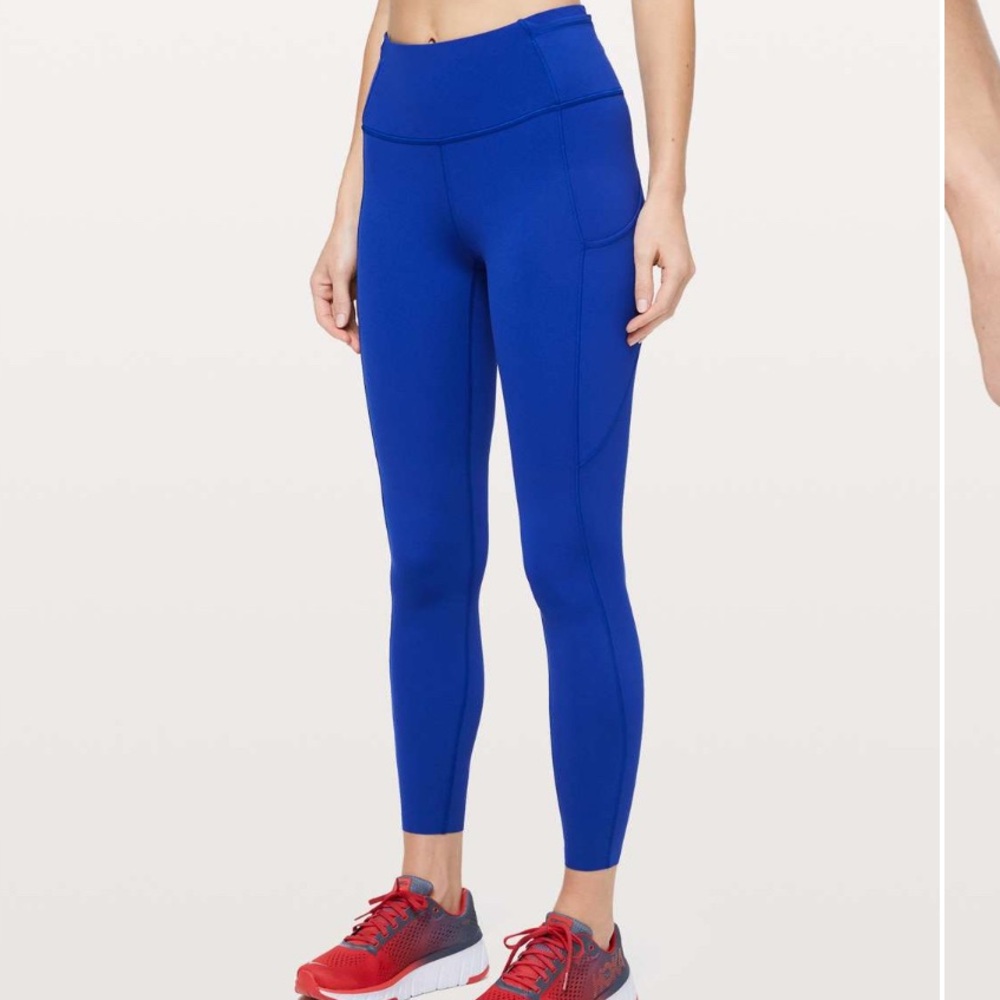 Lululemon Fast & Free 7/8 Tight II *Non-Reflective Nulux 25" **LIKE NEW**